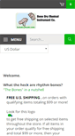 Mobile Screenshot of bonedrymusic.com
